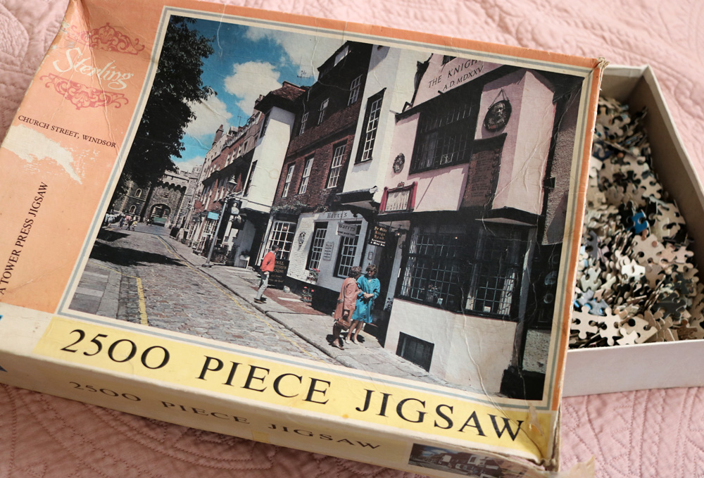 My 2500 piece jigsaw of Church Street, Windsor